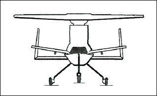 General arrangement of the Boeing -50 Dragonfly demonstrator