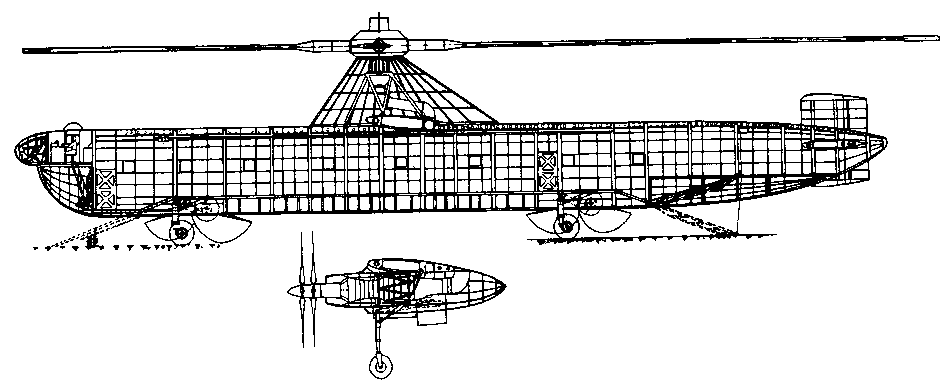 Heavy-lift convertiplane