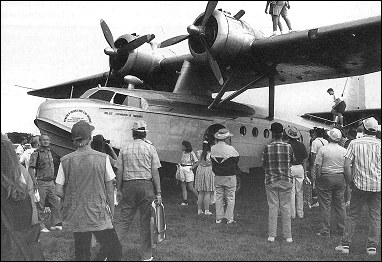 The S-43 built for Howard Hughes for his planned round-the-world flight