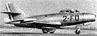 A rocket-armed Ouragan (No.214) of the II/2 Escadron (2e Escadrille)