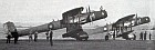 A delightful study of two Heyford I's of No.99 Squadron at Mildenhall, being prepared for a night raid during the 1935 Air Excercises. Note that crews are wearing electrically-heated flying suits and Heyfords are carrying reconnaissance flares beneath lower wing. 