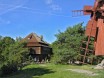 В музее Skansen. Ветряные мельницы