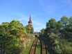 В музее Skansen. Наверх можно подняться на фуникулере